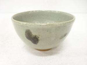 作家物　鉄絵茶碗